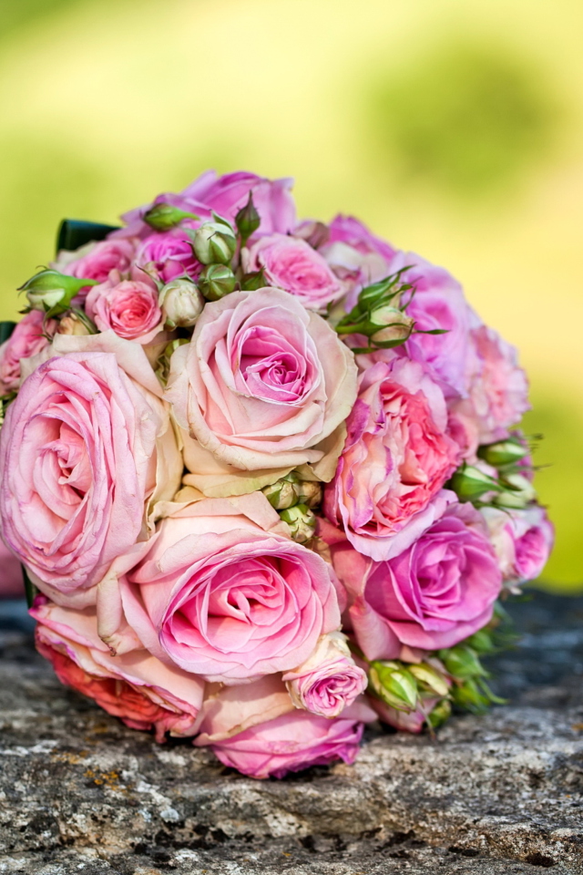 Screenshot №1 pro téma Wedding Bridal Bouquet 640x960