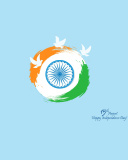 Sfondi 15th August Indian Independence Day 128x160