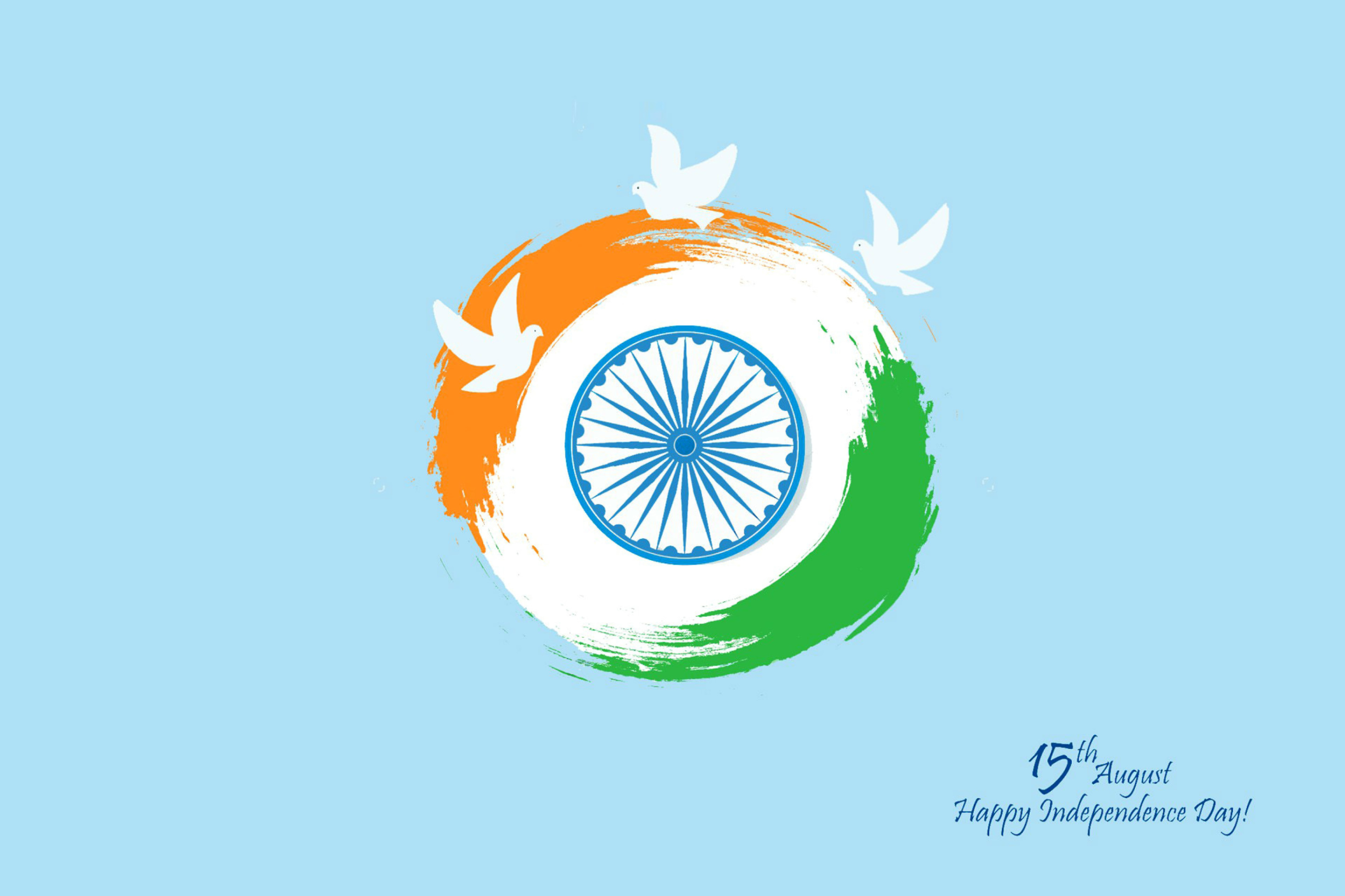 Обои 15th August Indian Independence Day 2880x1920