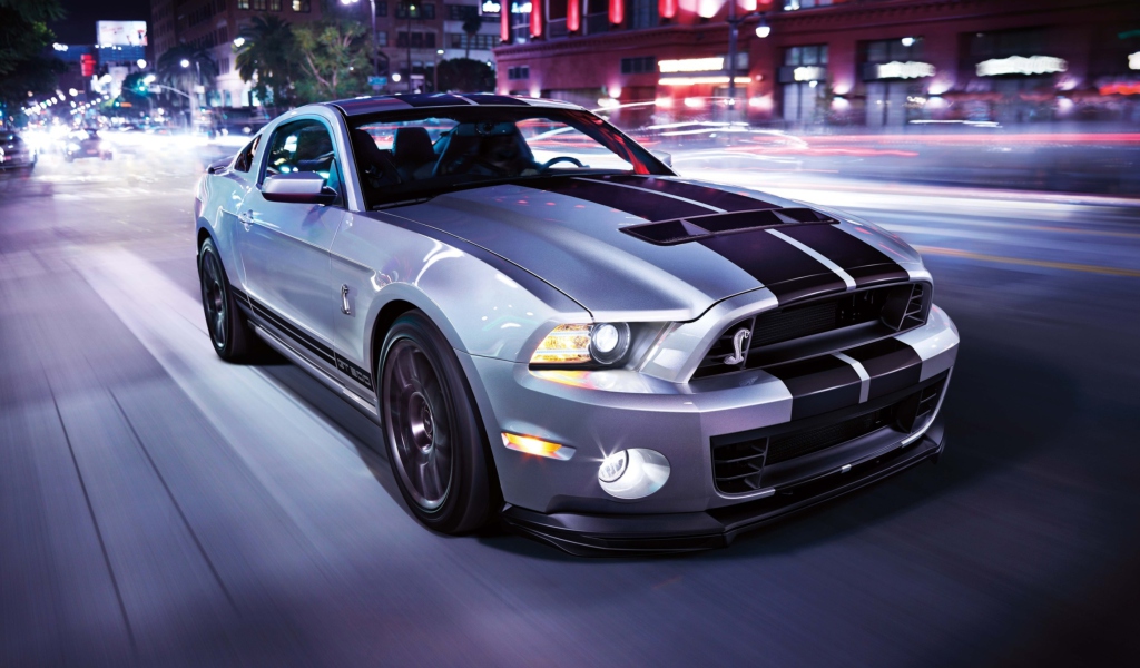 Shelby Mustang wallpaper 1024x600