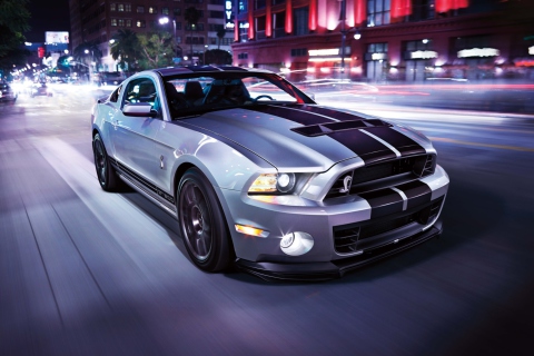 Fondo de pantalla Shelby Mustang 480x320