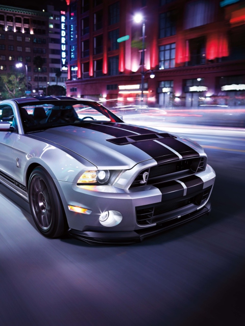 Fondo de pantalla Shelby Mustang 480x640