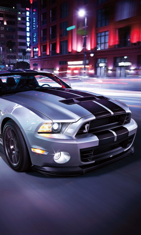 Fondo de pantalla Shelby Mustang 480x800