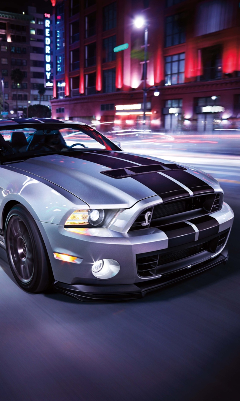 Sfondi Shelby Mustang 768x1280