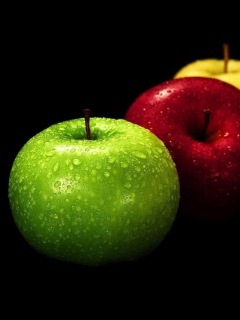 Обои Apples 240x320