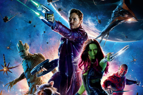 Das Guardians of the Galaxy Wallpaper 480x320