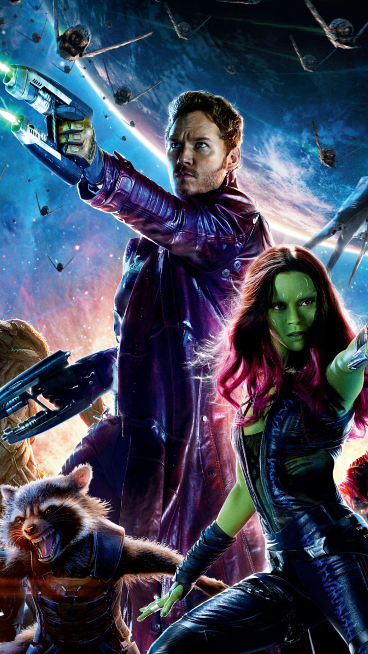 Guardians of the Galaxy wallpaper 750x1334