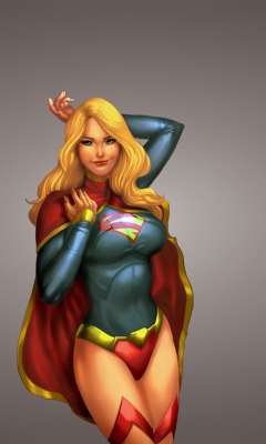 Fondo de pantalla Superwoman 240x400