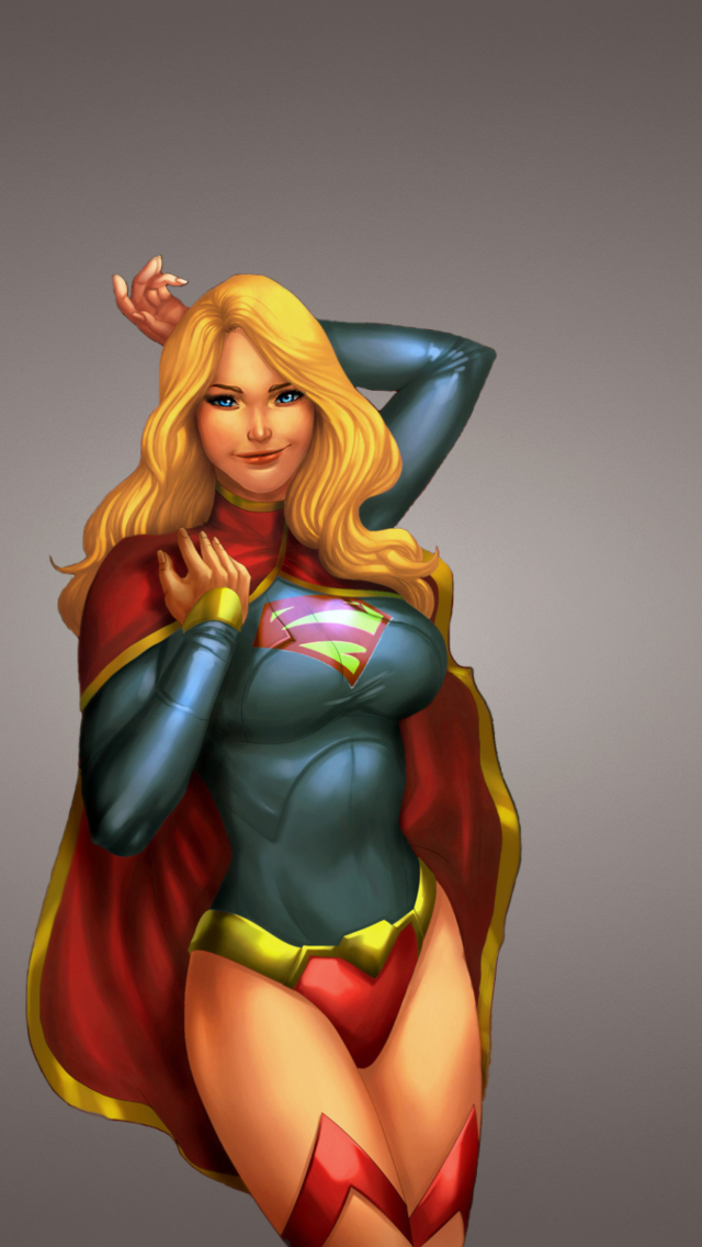 Superwoman wallpaper 640x1136