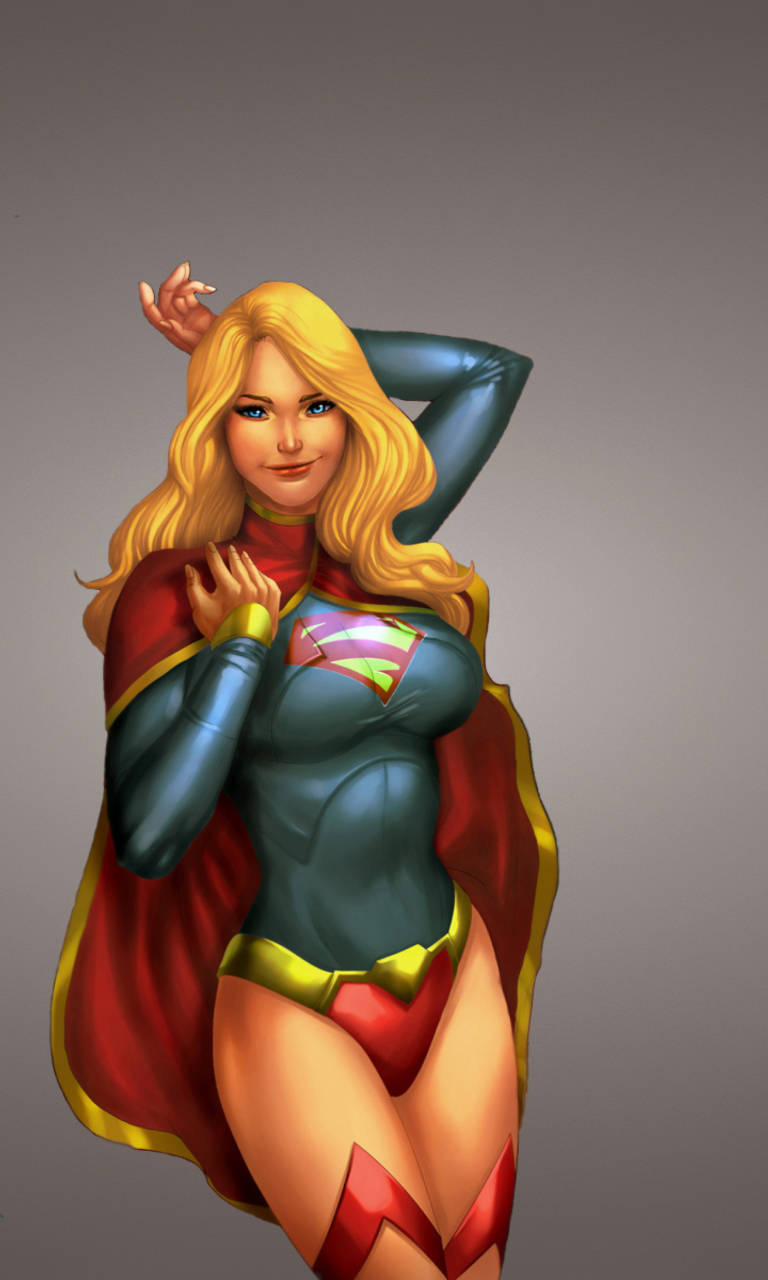 Fondo de pantalla Superwoman 768x1280