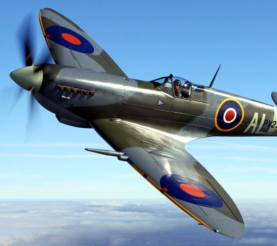 Fondo de pantalla Supermarine Spitfire 1080x960