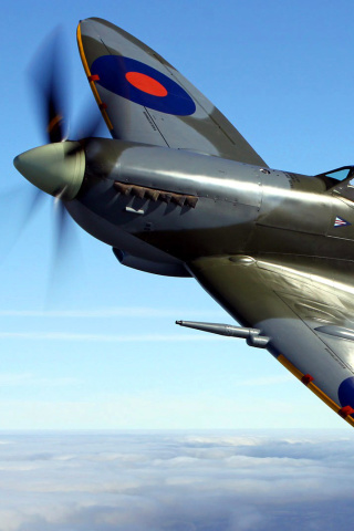 Sfondi Supermarine Spitfire 320x480