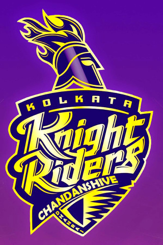 Das Kolkata Knight Riders KKK Indian Premier League Wallpaper 320x480