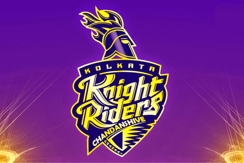 Screenshot №1 pro téma Kolkata Knight Riders KKK Indian Premier League 480x320