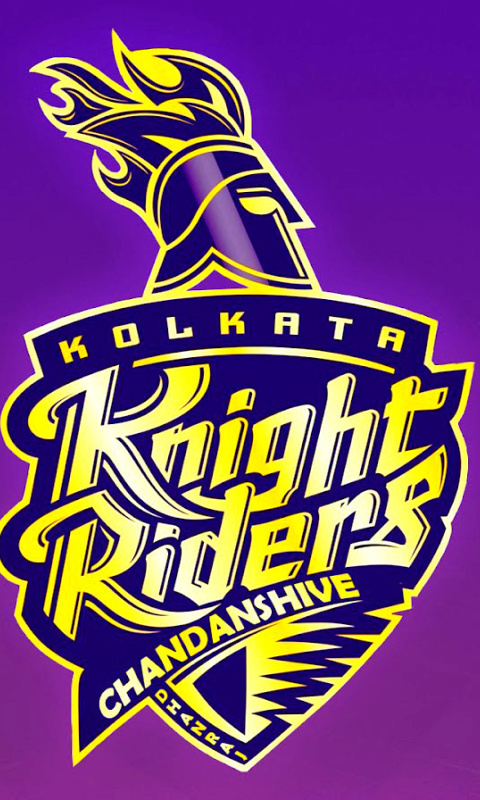 Das Kolkata Knight Riders KKK Indian Premier League Wallpaper 480x800