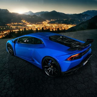 Kostenloses Lamborghini Huracan Wallpaper für iPad 3