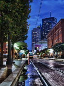 Das USA Texas, Dallas City Wallpaper 132x176