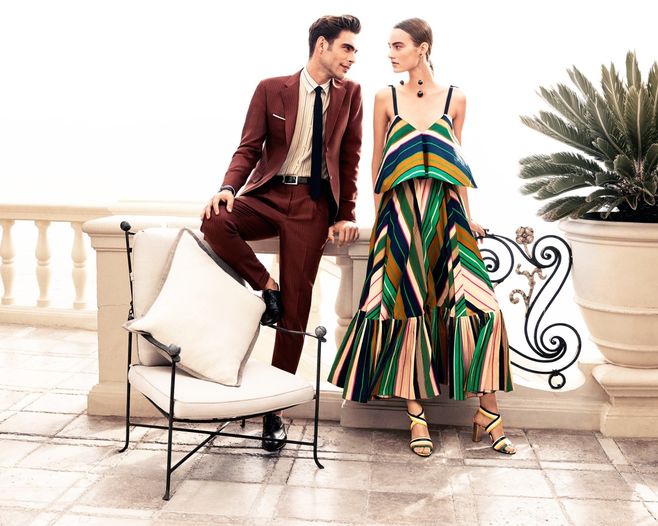 Das Salvatore Ferragamo Summer Fashion Wallpaper 1280x1024