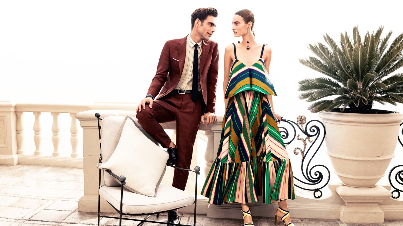 Salvatore Ferragamo Summer Fashion wallpaper 1366x768