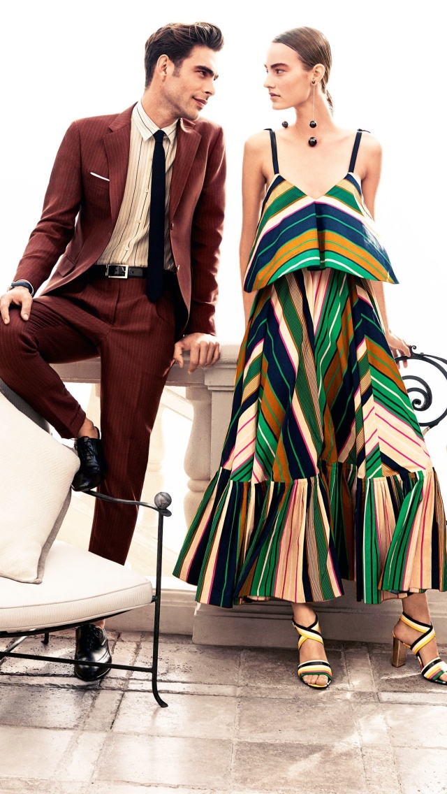 Salvatore Ferragamo Summer Fashion wallpaper 640x1136