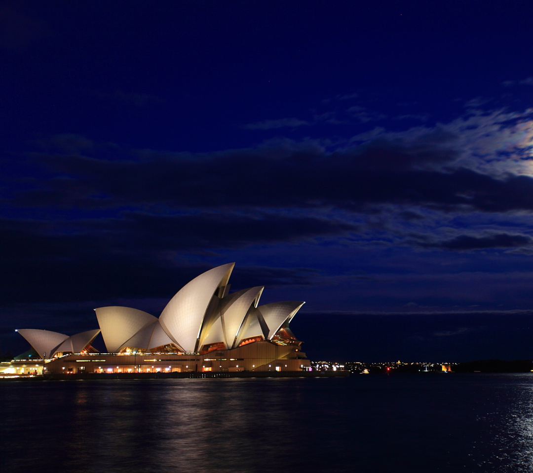 Das Opera house on Harbour Bridge in Sydney Wallpaper 1080x960