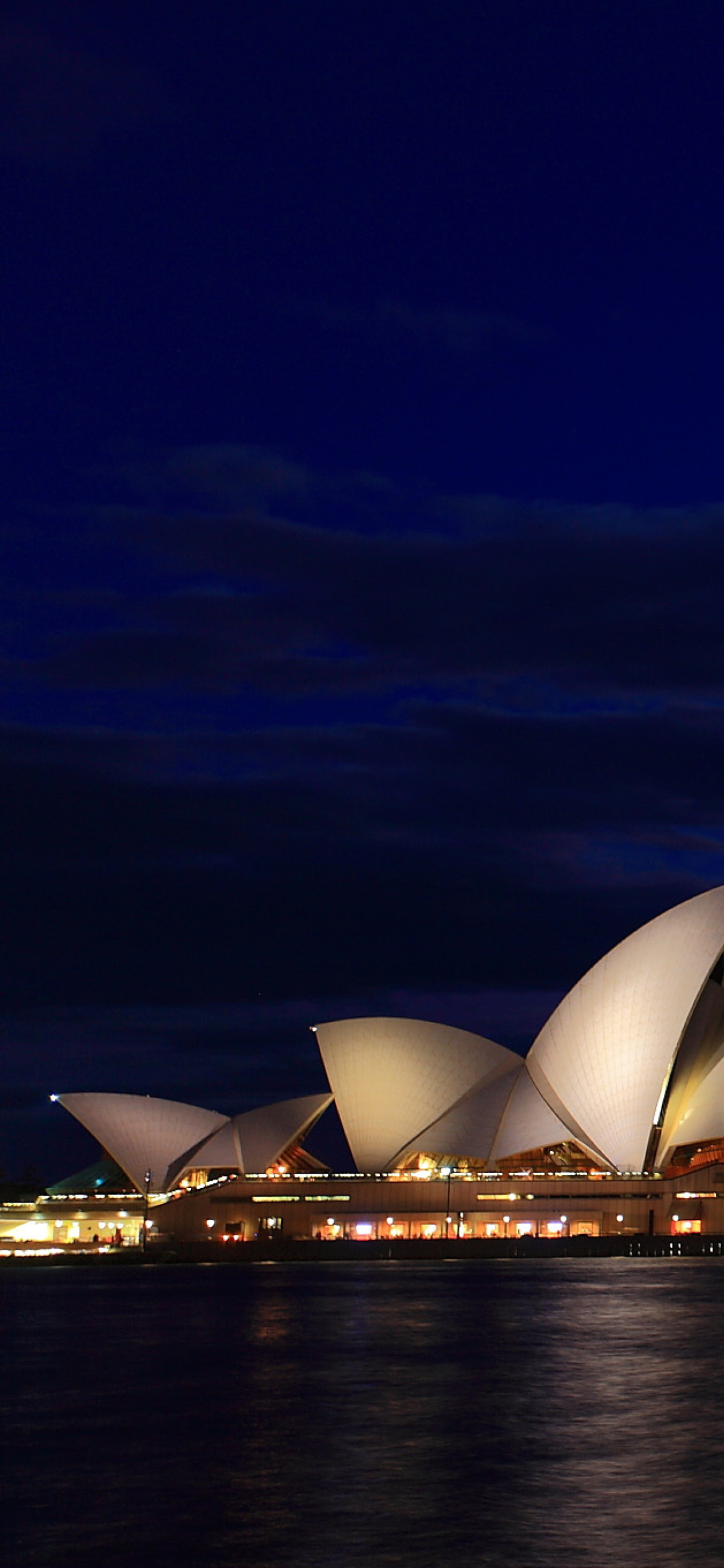 Fondo de pantalla Opera house on Harbour Bridge in Sydney 1170x2532