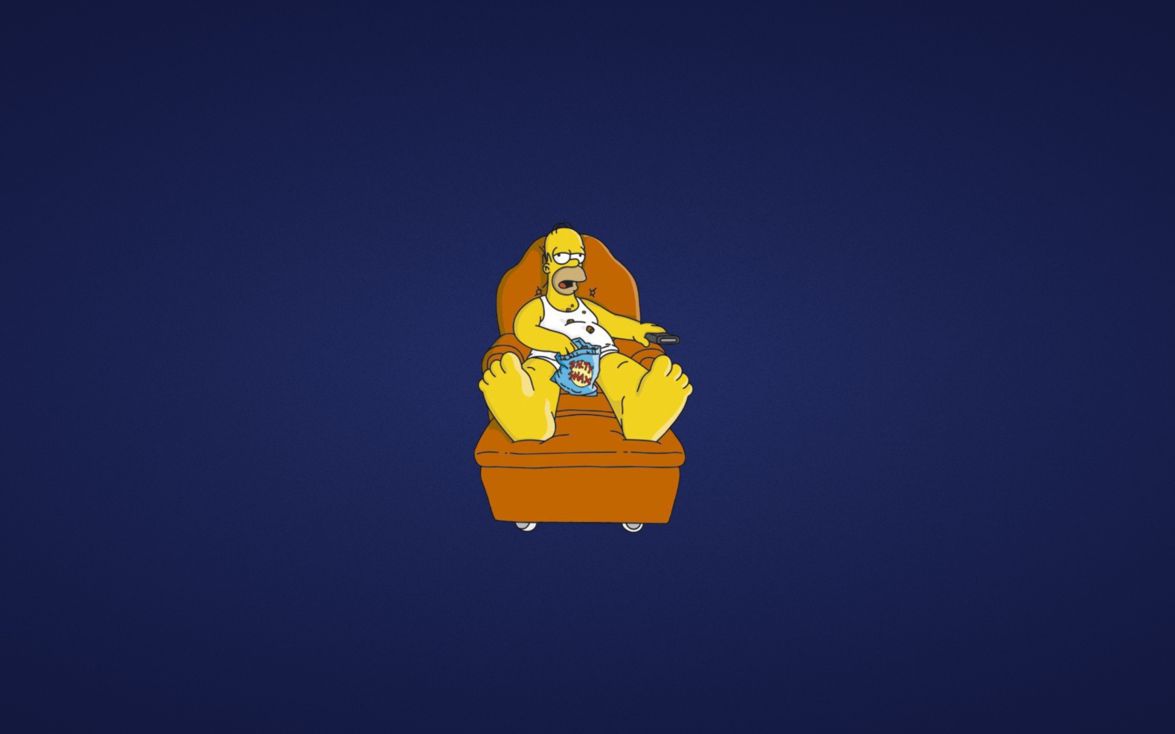 Das Homer Simpsons Wallpaper 1680x1050