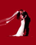 Fondo de pantalla Bride And Groom Hug 128x160