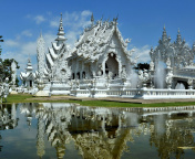 Wat Rong Khun wallpaper 176x144