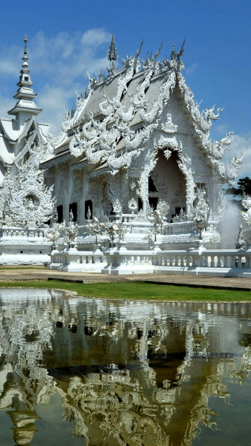 Wat Rong Khun wallpaper 360x640