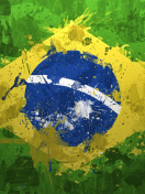 Fondo de pantalla Brazil Flag 132x176