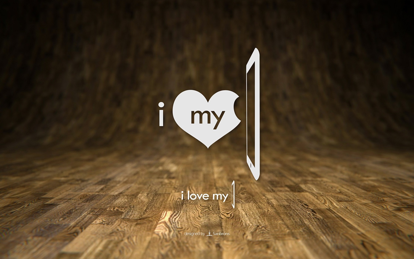 Обои I Love My Phone 1440x900