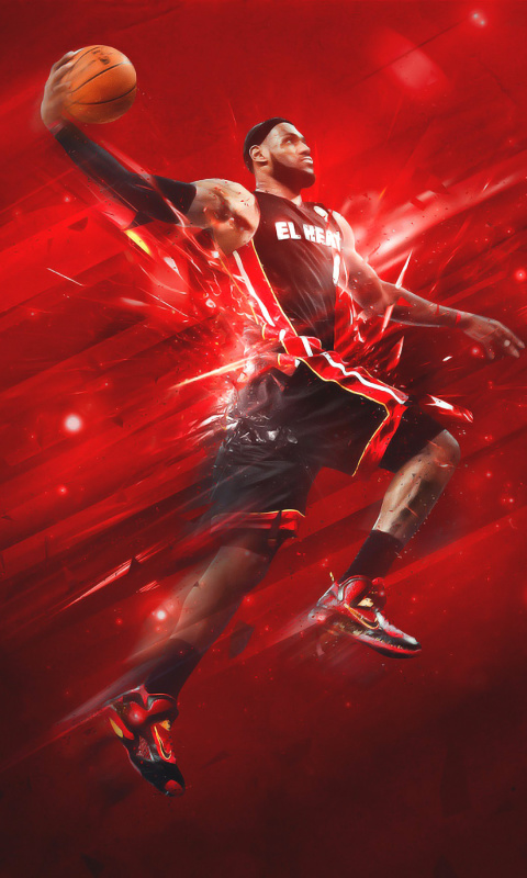 Screenshot №1 pro téma Lebron James 480x800