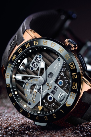 Обои Ulysse Nardin Swiss Watch 320x480