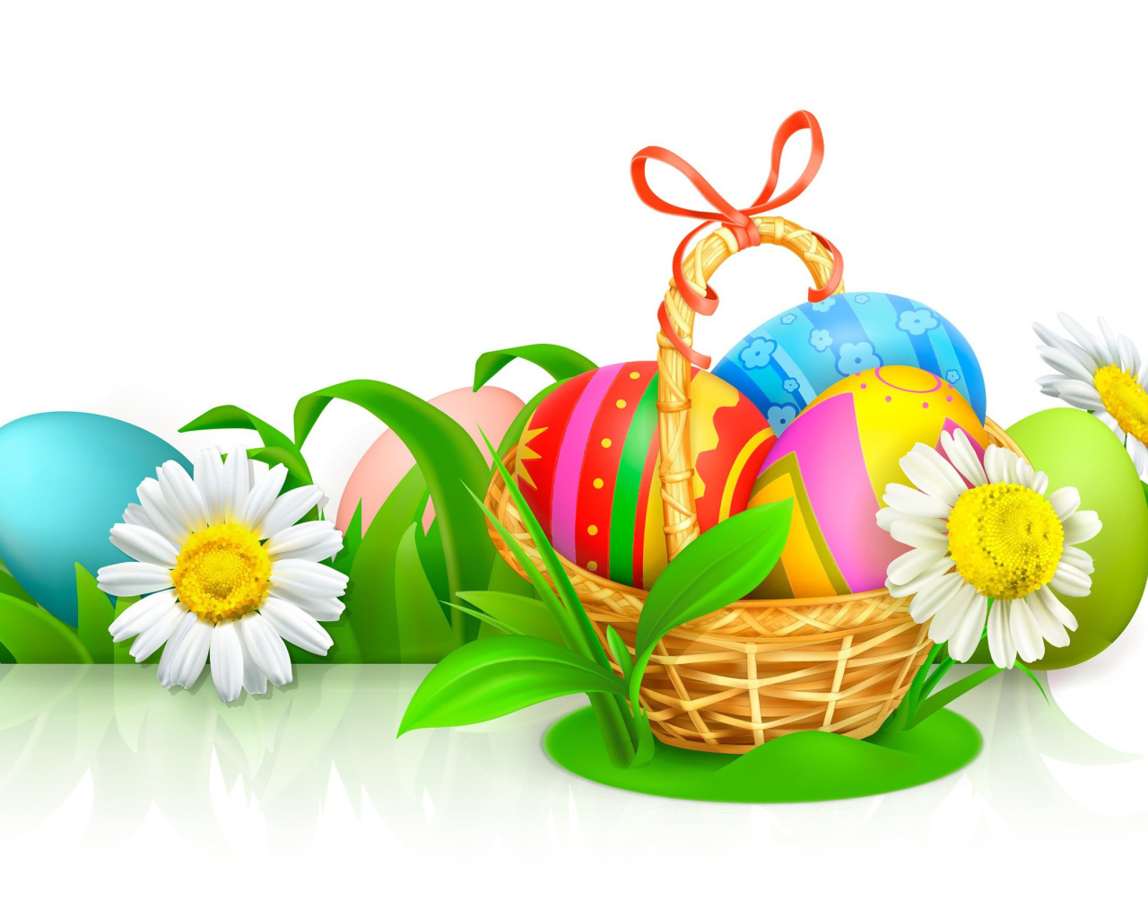 Das Easter Gift Wallpaper 1280x1024