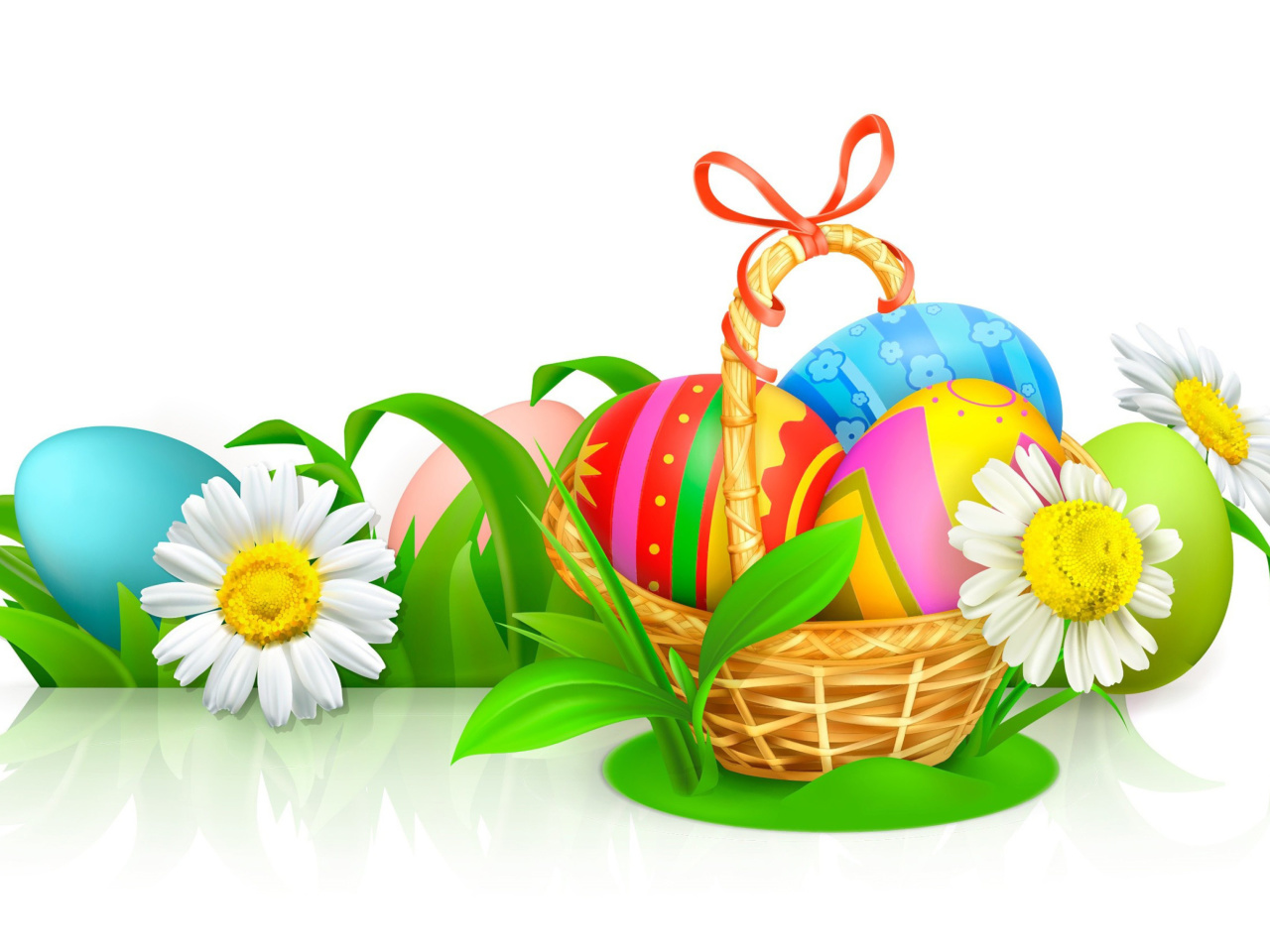 Fondo de pantalla Easter Gift 1280x960