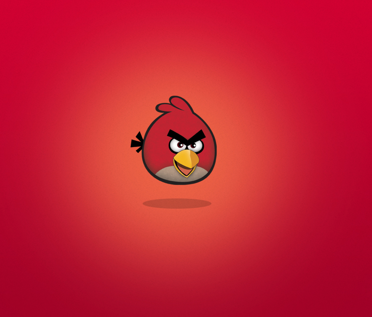 Fondo de pantalla Angry Birds Red 1200x1024