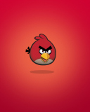 Обои Angry Birds Red 128x160