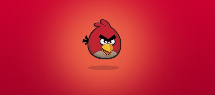 Screenshot №1 pro téma Angry Birds Red 720x320