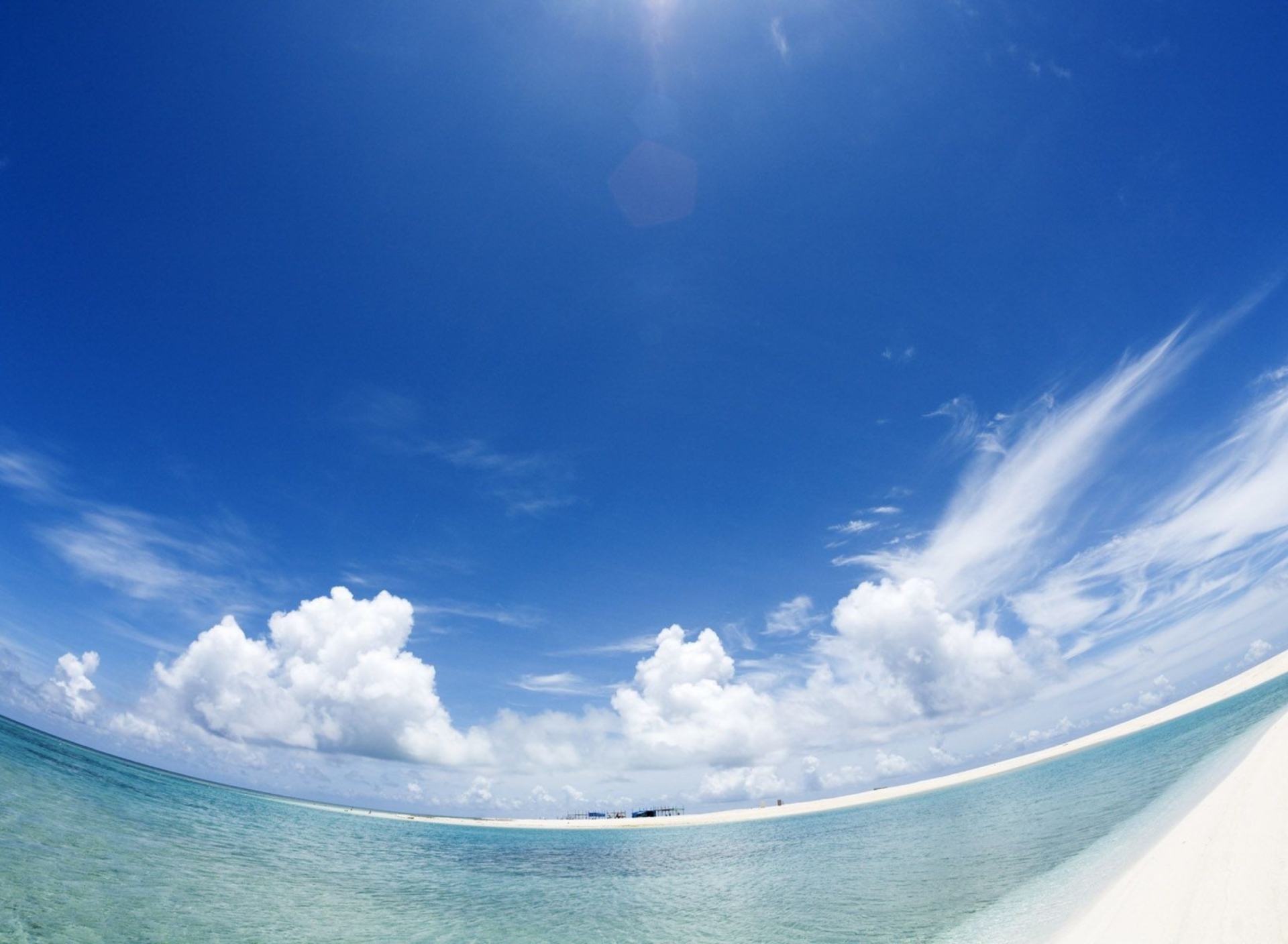 Beach Panorama wallpaper 1920x1408