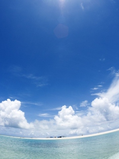 Beach Panorama screenshot #1 240x320