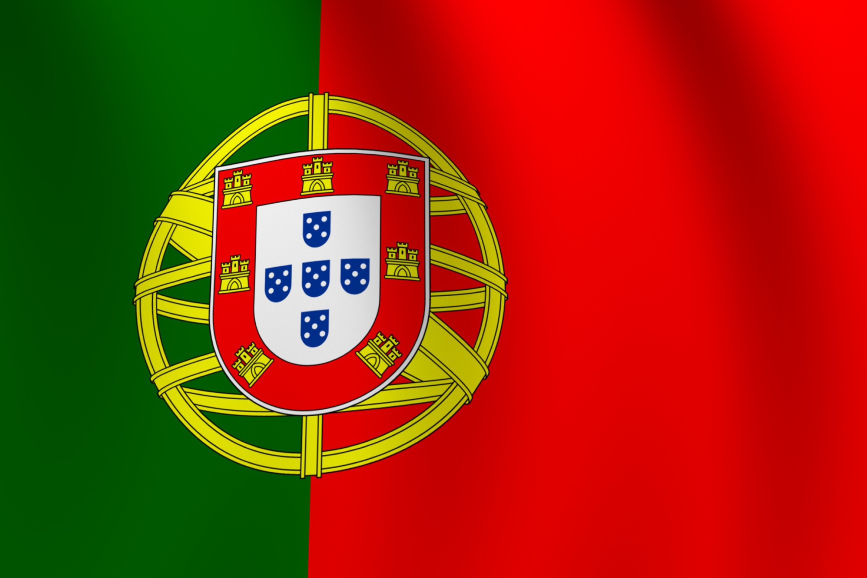 Portugal Flag Wallpaper for Android 2880x1920