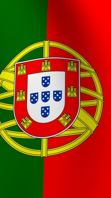 Обои Portugal Flag 360x640