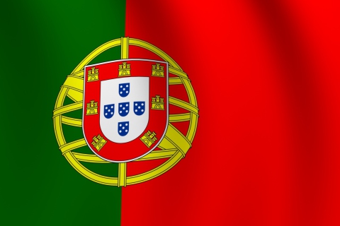 Portugal Flag wallpaper 480x320