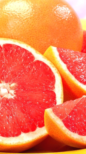 Das Red Grapefruit Wallpaper 360x640
