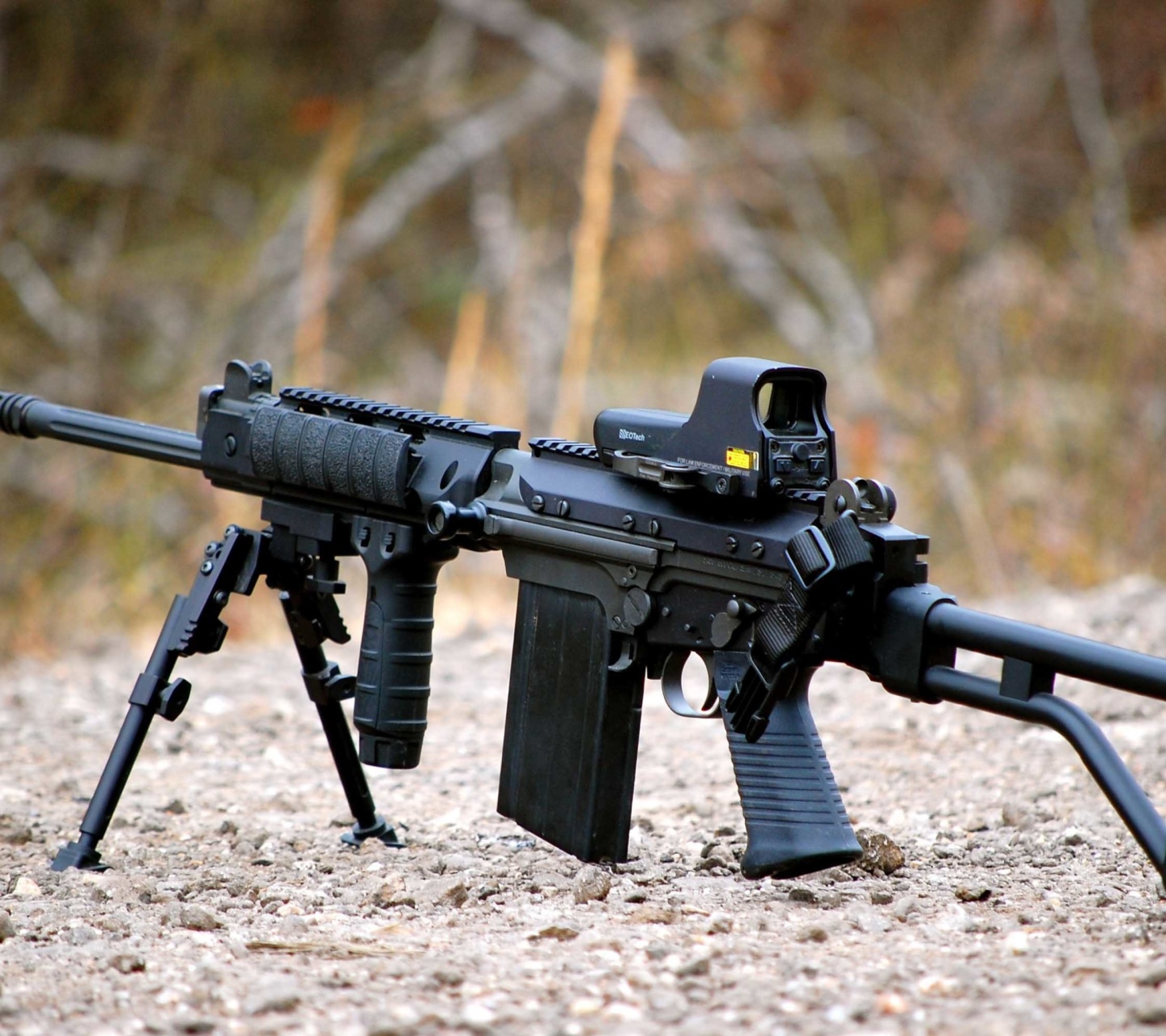 FN FAL Semi Automatic Rifle wallpaper 1440x1280