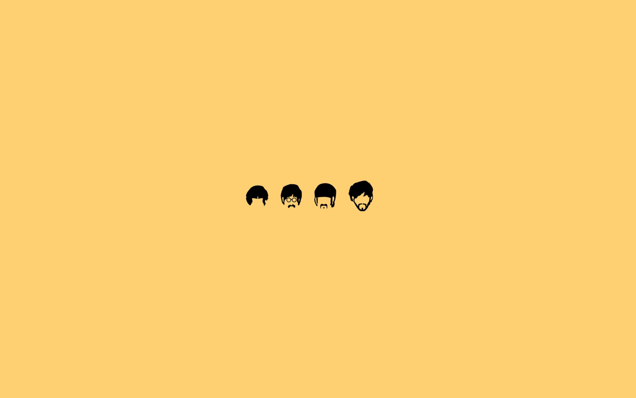 The Beatles Illustration wallpaper 2560x1600