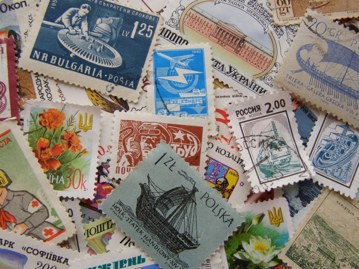 Обои Postage stamp 1152x864