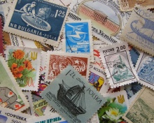 Обои Postage stamp 220x176