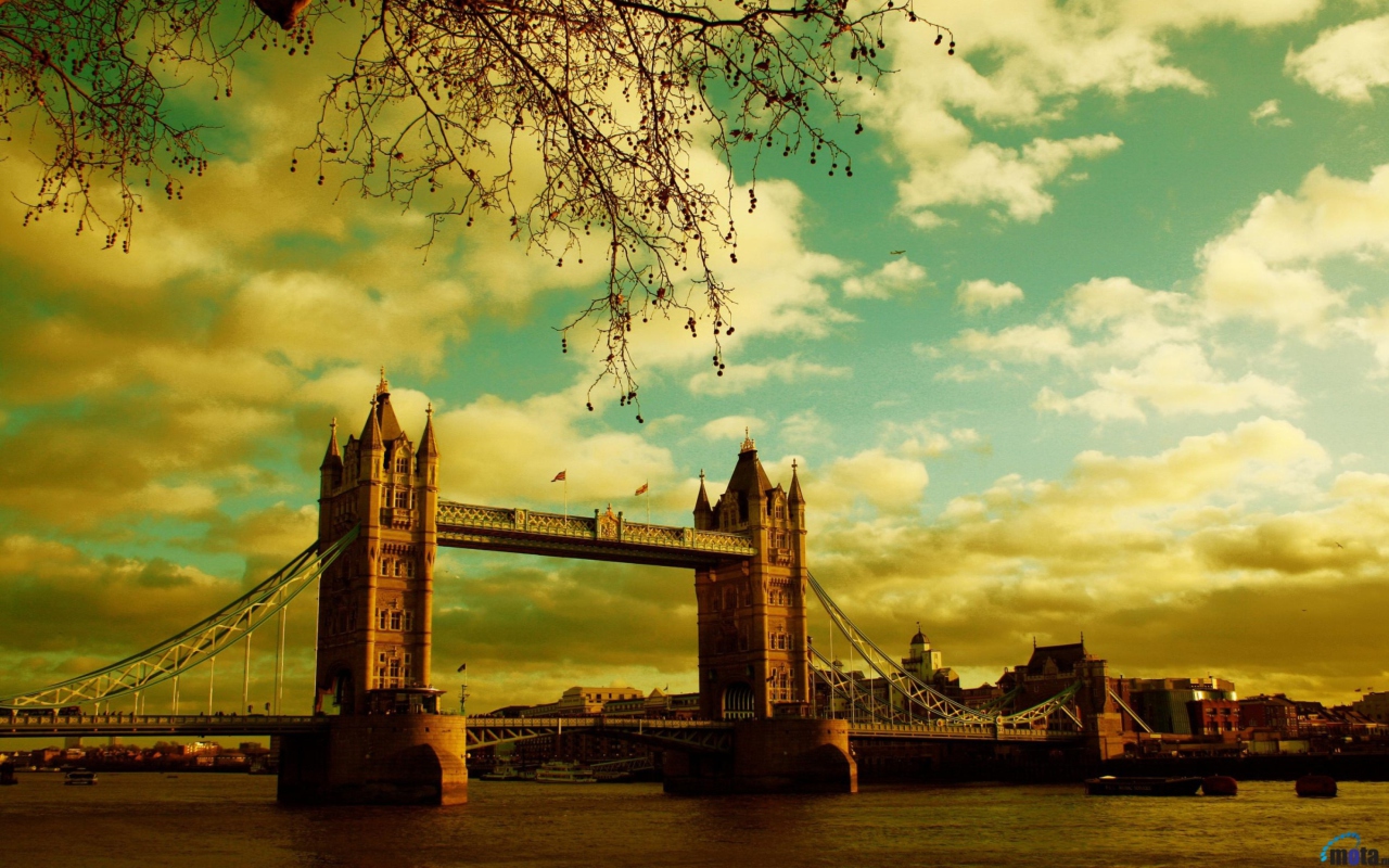 Fondo de pantalla London Bridge 1280x800